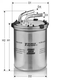 TECNECO FILTERS gs10100 -  GS10100 ФИЛЬТР ТОПЛИВНЫЙ TECNECO